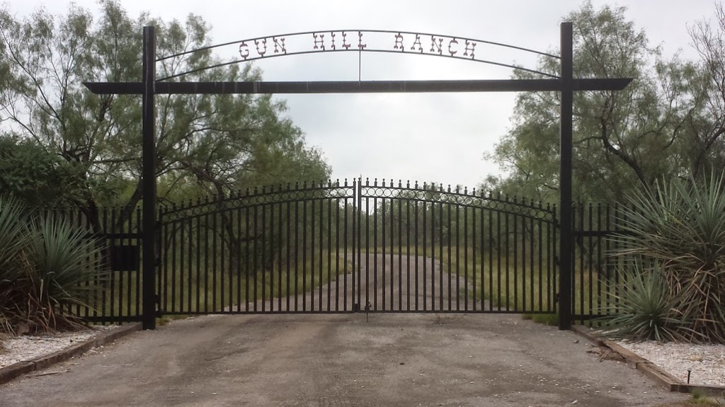 Gun Hill Ranch along US90 near Brackettville, TX