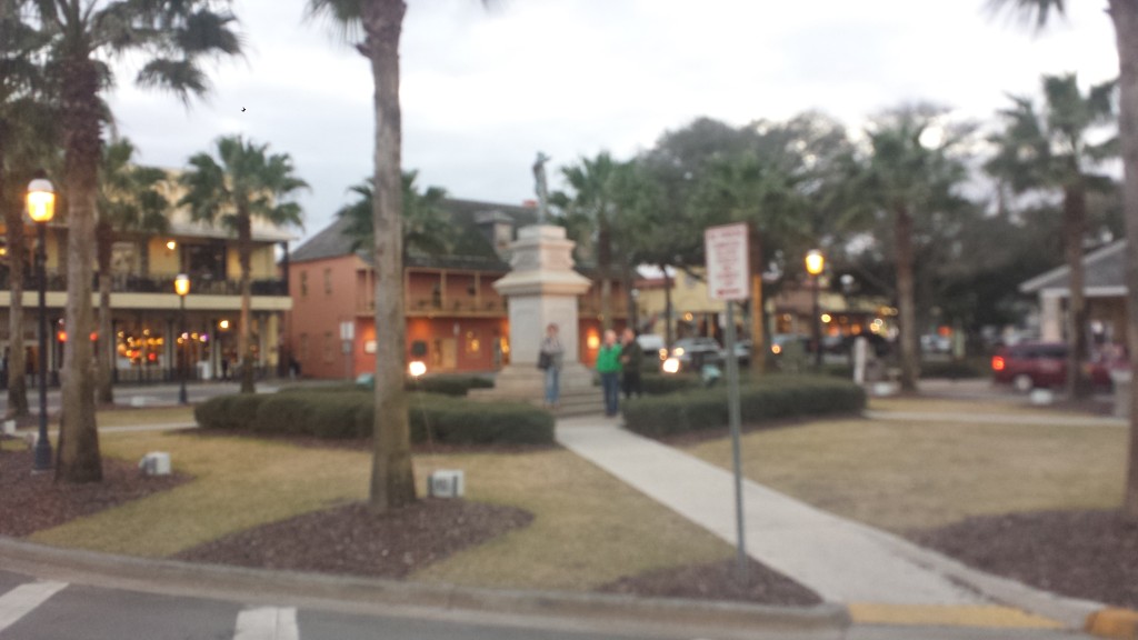 Plaza de La Constitución in Historic St. Augustine.