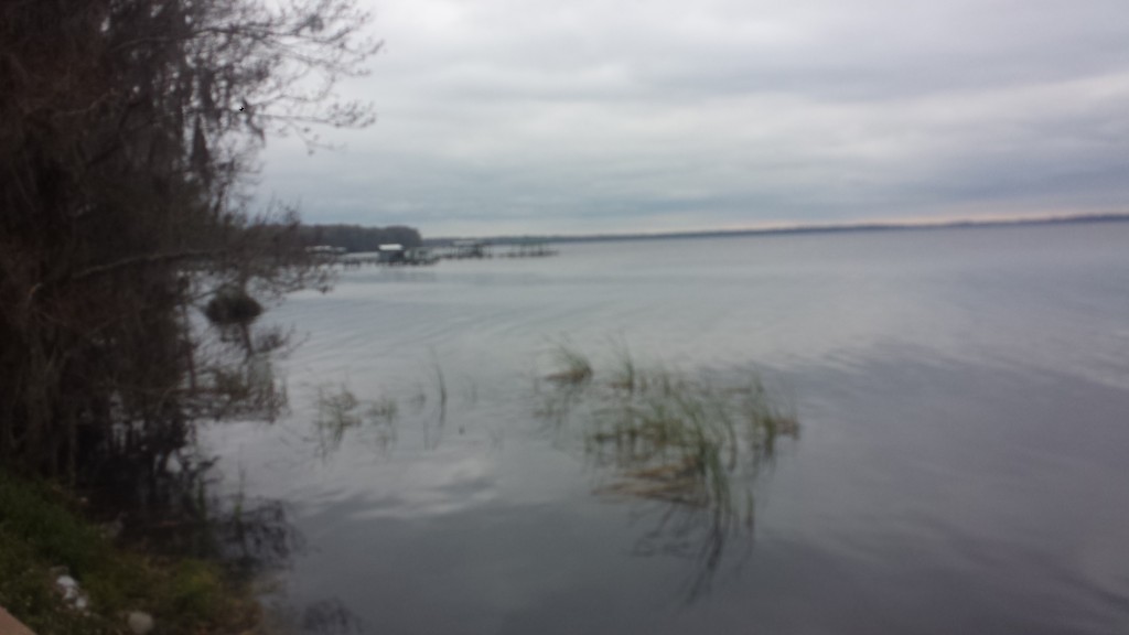 View of the St. Johns River from CR13. This was on our 2nd stop of this final ride.
